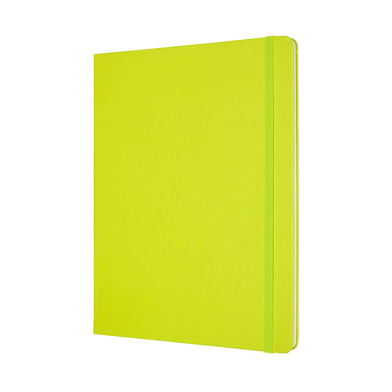 Moleskine Notebook XL Plain Hard Lemon Green image number 1
